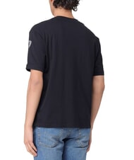 BLAUER HANSON Tricou din bumbac cu m&acirc;necă scurtă negru - tricou - 2