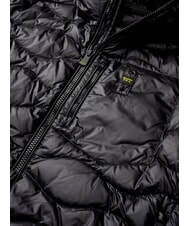 BLAUER WAVE Jachetă scurtă cu puf și glugă negru - Jachete pentru bărbați - 6