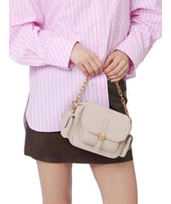 COCCINELLE CAMPUS  Geanta mini de umar, din piele ALB DE PIEL DE MIEL - Genți femei - 2