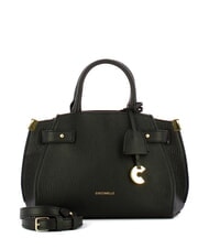 COCCINELLE KLICHE Geantă mini cu curea de umăr negru - Genți femei - 4