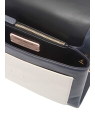 COCCINELLE DORIAN BICOLOR Geantă de umăr din piele multfriris - Genți femei - 4