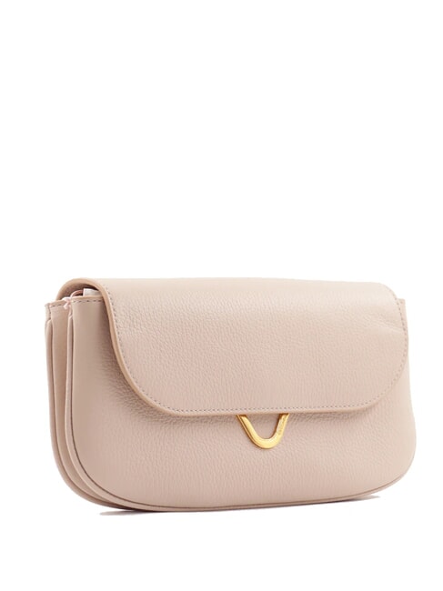 DEW Geanta mica din piele ciocanita rozete - Genți femei