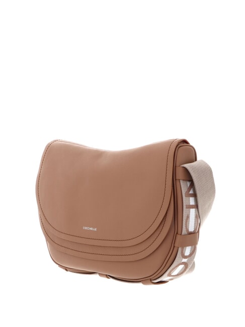 RAQUEL L Geanta de umar, piele negru / roșu - Genți femei