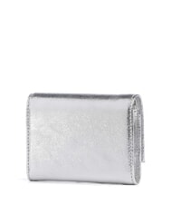 COCCINELLE METALLIC SMOOTH METAL Portofel din piele negru - Portofele femei - 3