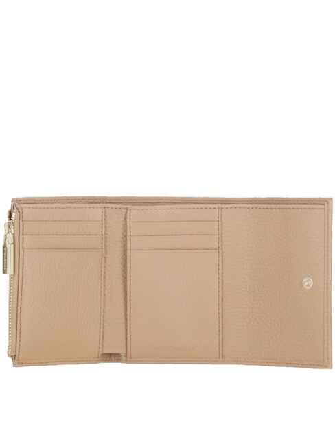 METALLIC SOFT  Portofel mic din piele piei - Portofele femei