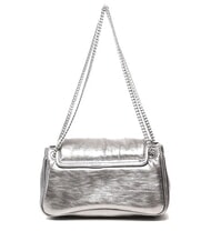 COCCINELLE C-ME FLUFFY Geantă de umăr oţel - Genți femei - 3