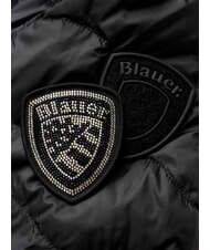 BLAUER CAMELIA Jachetă scurtă cu puf și glugă negru - Jachete de puf pentru femei - 4