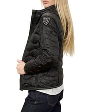 BLAUER CAMELIA Jachetă scurtă cu puf și glugă negru - Jachete de puf pentru femei - 3