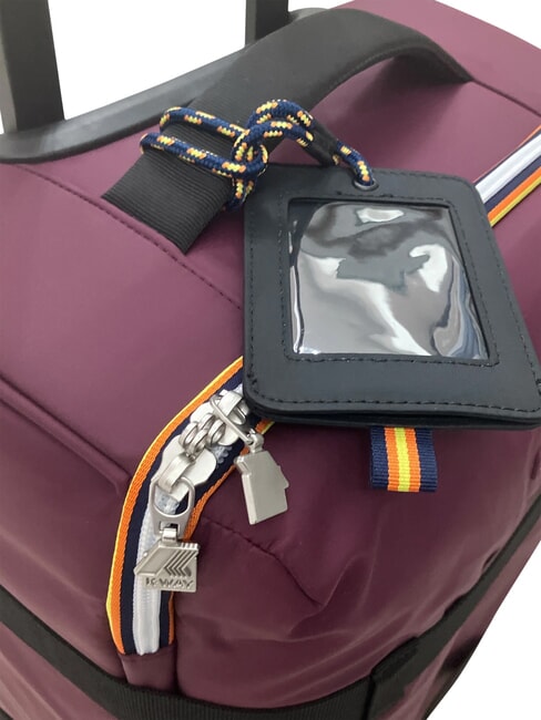 BLOSSAC  Cărucior pentru bagaje de m&acirc;nă impermeabil violet mov vin-albastru - Bagaje de m&acirc;nă