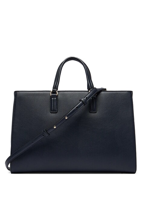 TH DAILY Geantă de m&acirc;nă, cu curea de umăr albastru spațial - Genți femei