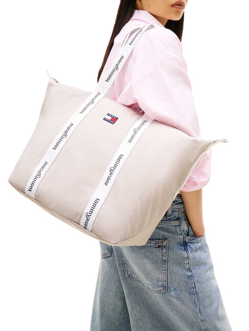 TJ ESS DAILY Sacoșă de cumpărături piatră - Genți femei