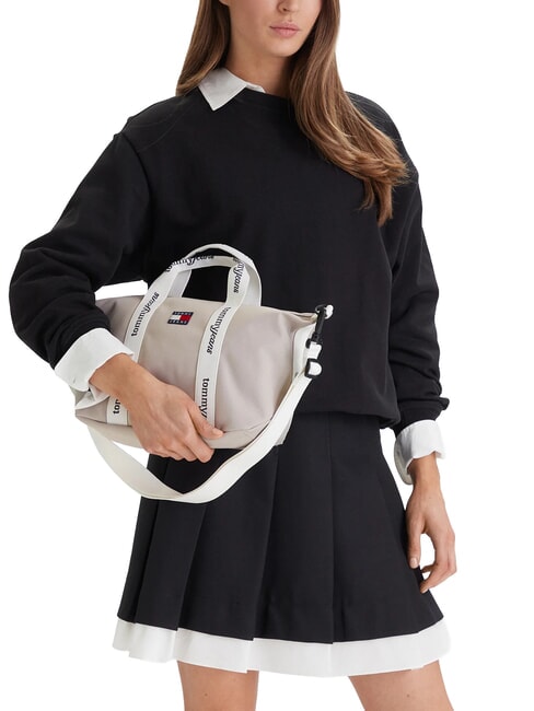 TJ ESS DAILY Geantă de m&acirc;nă, cu curea de umăr piatră - Genți femei