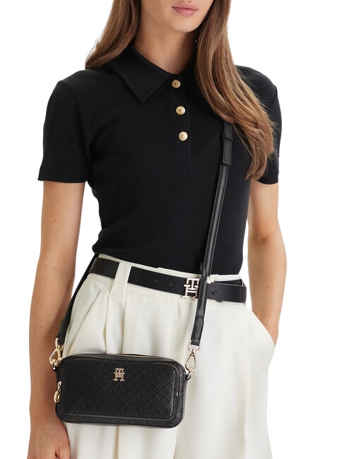 TH DAILY Geantă mini de umăr / geantă crossbody negru - Genți femei