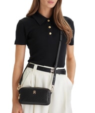 TOMMY HILFIGER TH DAILY Geantă mini de umăr / geantă crossbody negru - Genți femei - 2