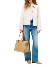 TOMMY HILFIGER TH DAILY Geantă de umăr p&acirc;nză de safari - Genți femei - 4