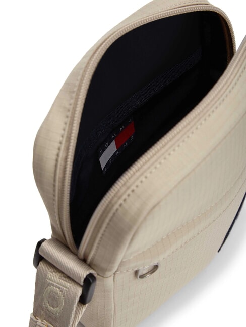 TJ ESS DAILY Geantă de nailon reciclată piatră - Genți de umăr bărbați