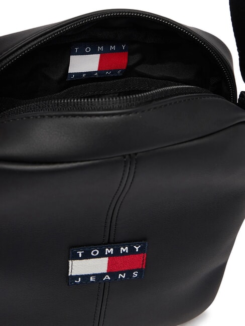 TJ ESS DAILY PU Geantă de umăr negru - Genți de umăr bărbați