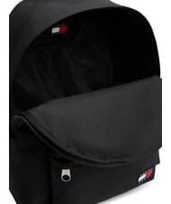 TOMMY HILFIGER TJ ESS DAILY Rucsac din nailon reciclat negru - Rucsacuri pentru școală și timp liber - 3