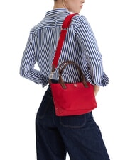 TOMMY HILFIGER POPETTE Geantă de m&acirc;nă cu curea de umăr roșu primar - Genți femei - 2