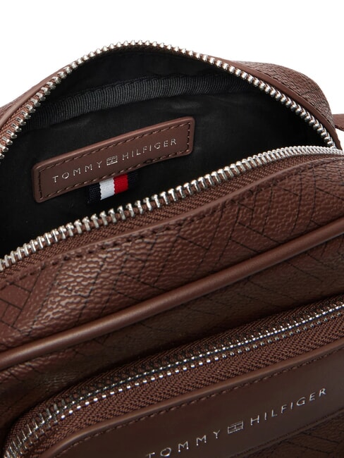 TH FLAG MONOGRAM Geantă de umăr boabe de cafea - Genți de umăr bărbați