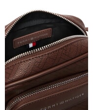 TOMMY HILFIGER TH FLAG MONOGRAM Geantă de umăr boabe de cafea - Genți de umăr bărbați - 4