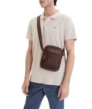 TOMMY HILFIGER TH FLAG MONOGRAM Geantă de umăr boabe de cafea - Genți de umăr bărbați - 5