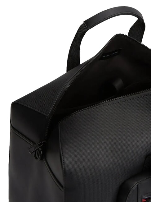 TH FOUNDATION Geantă de voiaj cu curea de umăr negru - Genți de voiaj