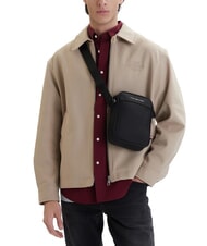 TOMMY HILFIGER TH REPREVE Geantă din poliester reciclat negru - Genți de umăr bărbați - 5