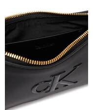 CALVIN KLEIN BOLD MONOGRAM Geantă de umăr mini pe negru - Genți femei - 5