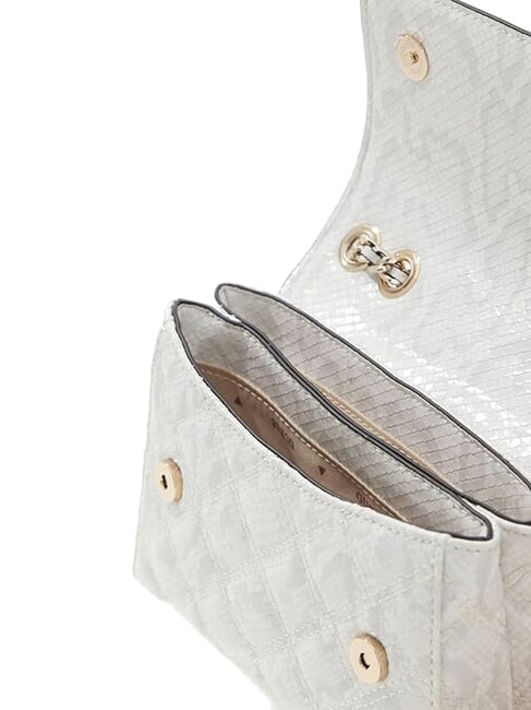 GIULLY 2 Geantă de umăr mini aproape alb - Genți femei