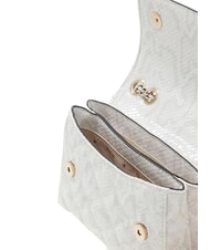 GUESS GIULLY 2 Geantă de umăr mini aproape alb - Genți femei - 3