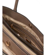 GUESS ANISE Geantă de umăr logo taupe &icirc;nchis - Genți femei - 3