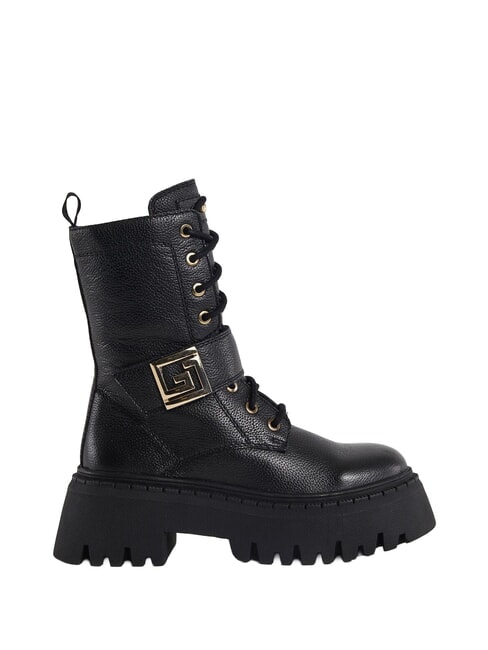 CORINNE MILLED Amfibieni din piele BLACK - Pantofi femei