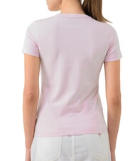 GUESS JEANS SLIM LOGO Tricou stretch slim fit liliac de vară - tricou - 2