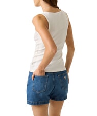 GUESS JEANS EMBRO  alb de alabastru - tricou - 2