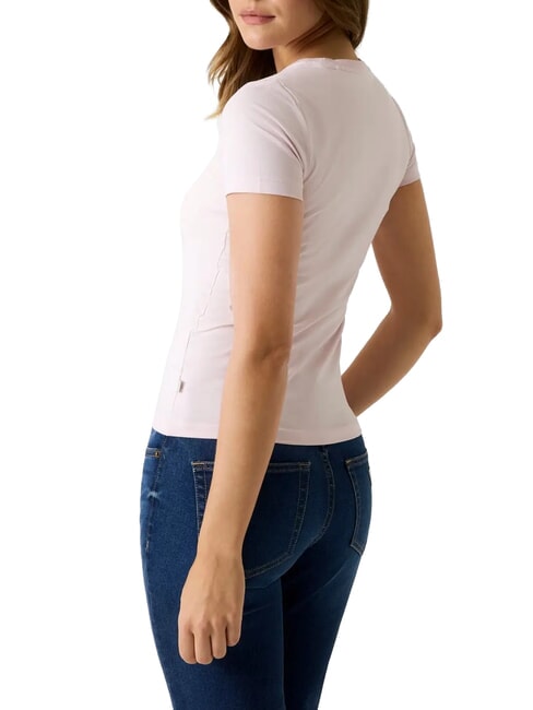 ICONIC Tricou cu m&acirc;necă scurtă liliac de vară - tricou