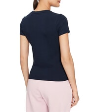 GUESS JEANS SLIM LOGO Tricou stretch slim fit ocean &icirc;ndrăzneț - tricou - 2