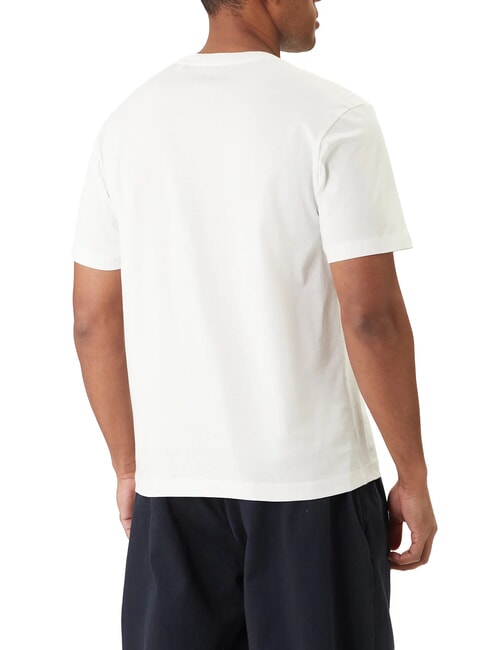 NAUTICAL Tricou din bumbac alb de alabastru - tricou