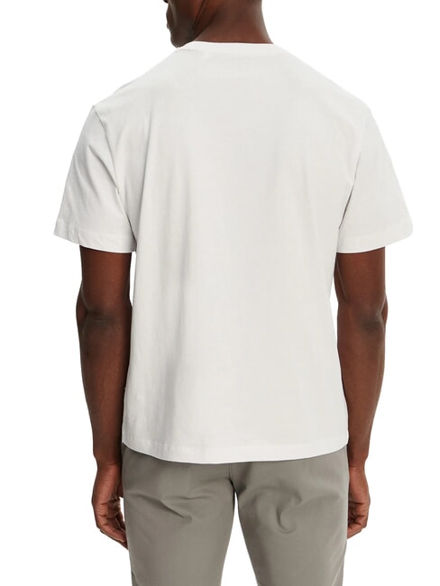 REGULAR LOGO Tricou din bumbac alb purpuriu - tricou