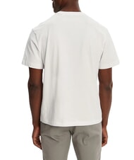 GUESS JEANS REGULAR LOGO Tricou din bumbac alb purpuriu - tricou - 2