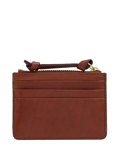 STORY Portofel din piele pentru monede BROWN - Portofele femei