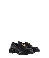 GAUD&Igrave; ARIEL Mocasin din piele BLACK - Pantofi femei - 2