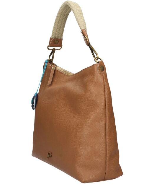 YASEMIN Geantă de umăr capră neagră - Genți femei