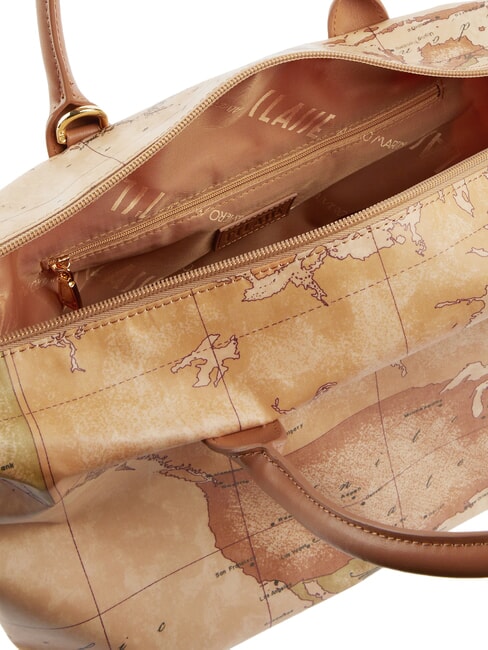 GEO CLASSIC Geantă de m&acirc;nă, cu curea de umăr NATURAL - Genți femei