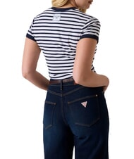GUESS STRIPED MINI 4G LOGO Tricou cu dungi - tricou