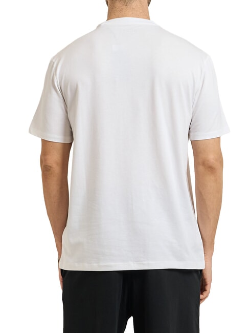 PATCH Tricou cu m&acirc;necă scurtă alb purpuriu - tricou