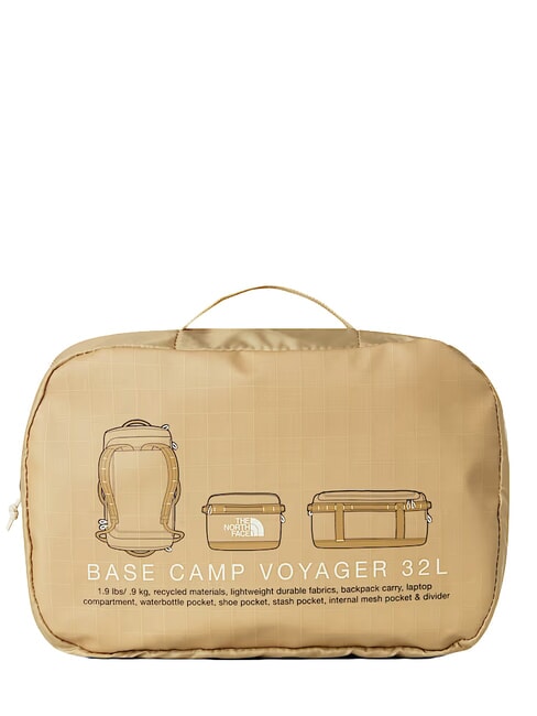 BASE CAMP VOYAGER Geanta rucsac 32L piatră kaki/maro utilitar - Genți de voiaj