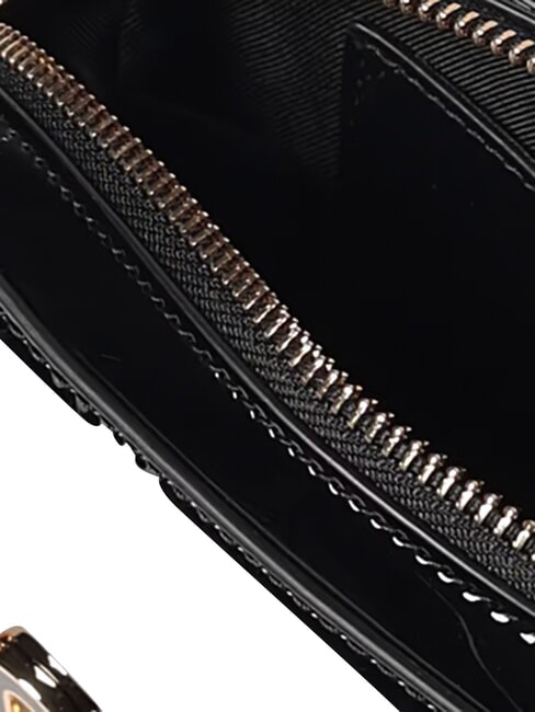 ENAMELED Geantă de umăr, strălucitoare negru - Genți femei