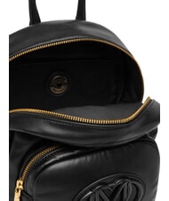 LOVE MOSCHINO PILLOW Rucsac cu buzunar frontal negru - Genți femei - 5