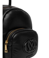 LOVE MOSCHINO PILLOW Rucsac cu buzunar frontal negru - Genți femei - 6
